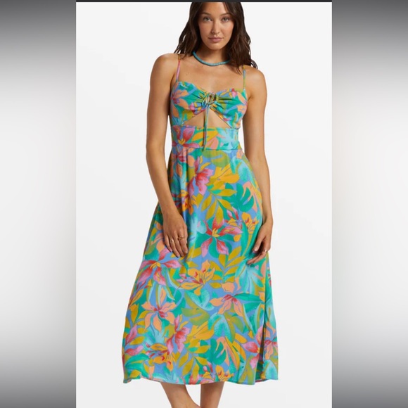 Billabong Midi Dress - Picture 1 of 7